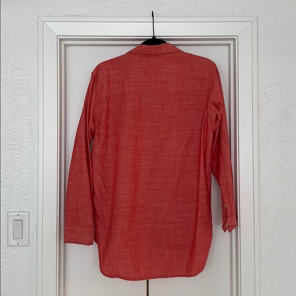 MADEWELL Coral chambray shirt - Picture 3 of 4